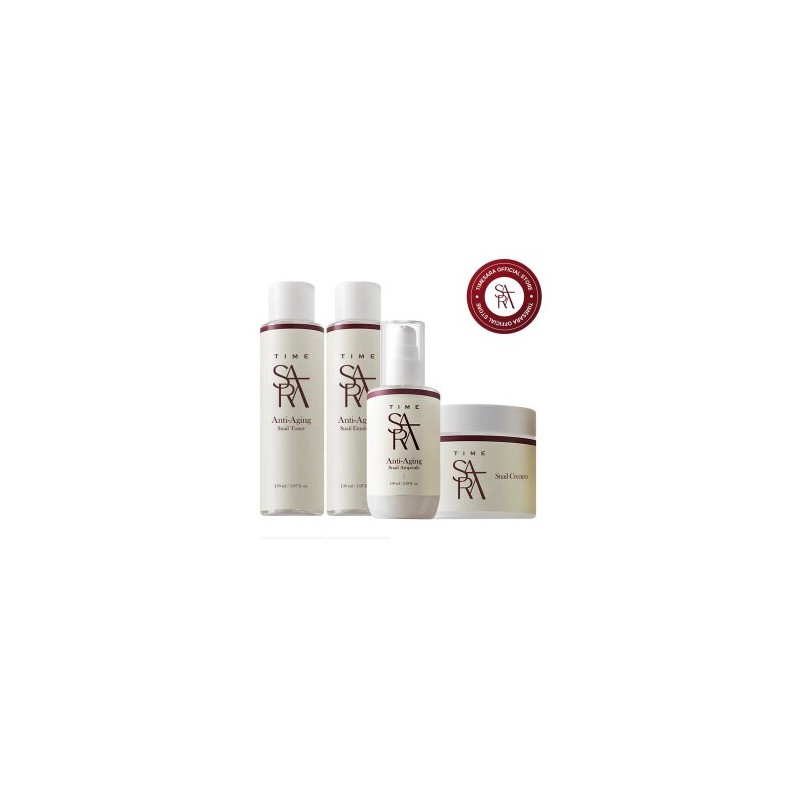 Time Sara Anti-Aging Snail Snail 4-piece Basic Set Time Sara