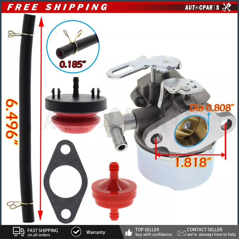 Autocparts Carburetor Carb For Troy Bilt Storm 5524 5.5 Hp