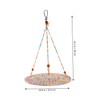Sosoport Bearded Dragon Hammock Rope Reptile Swing Bed for Lizards