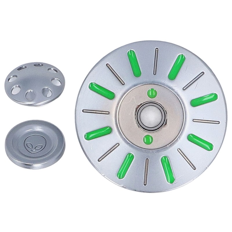 Metal Fingertip Gyroscope Stress Relief Luminous Hand Fingertip Rotating Toy