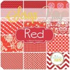 Red Scrap Bag (Approx 2 Yards) by Mixed Designers -