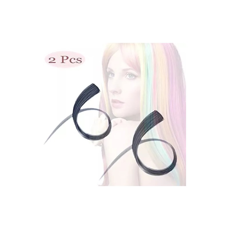 QNI-LMB Extensiones De Cabello Color Gris - Cabello 100% Natural