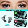 Lash Clusters Wispy 320PCS Eyelash Clusters 80D Lashes Clusters 10-16mm