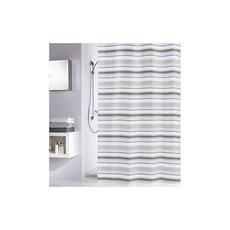 Meusch Lane 2301120305 Shower Curtain 180 x 200 cm Grey