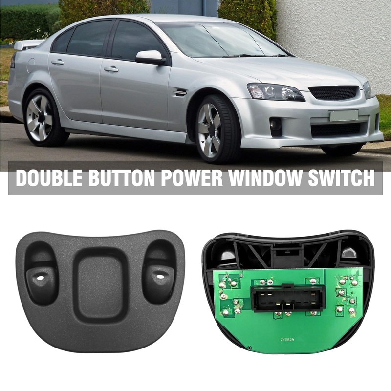 laffoonparts 92105380 2-Button Power Master Window Switch, Replacement for Holden