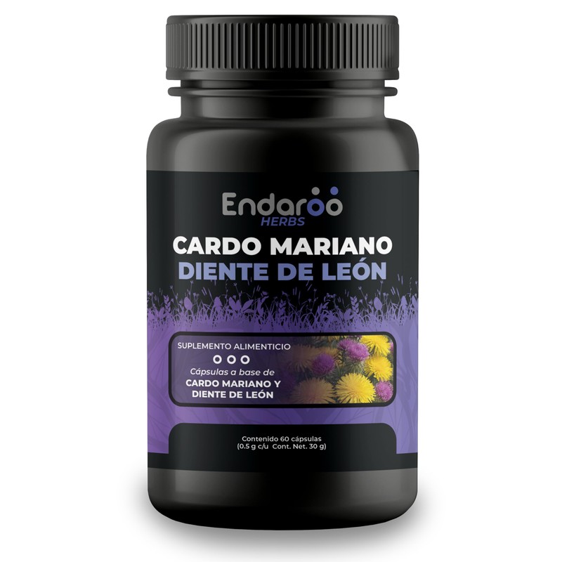 Cardo Mariano con Diente de León | Extractos Herbales Naturales