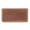 Daniel Leather Pouch from Genuine Leather (Brown)