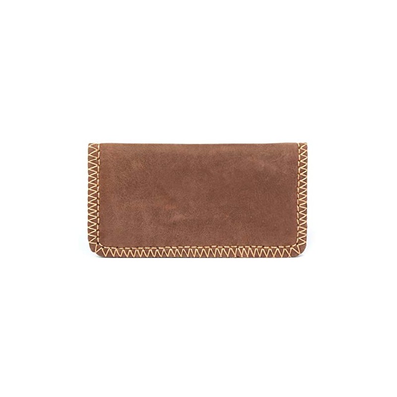 Daniel Leather Pouch from Genuine Leather (Brown)