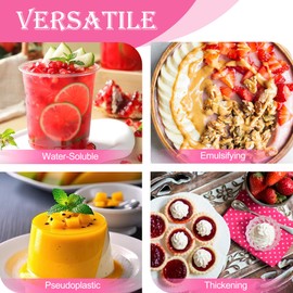 4oz Sodium Alginate Powder, 100% Pure Sodium Alginate for Desserts, Caviar Spheres Making, Ice Cream, Meatloaves, Natural Sodium Alginate Food Grade Gelling Agent