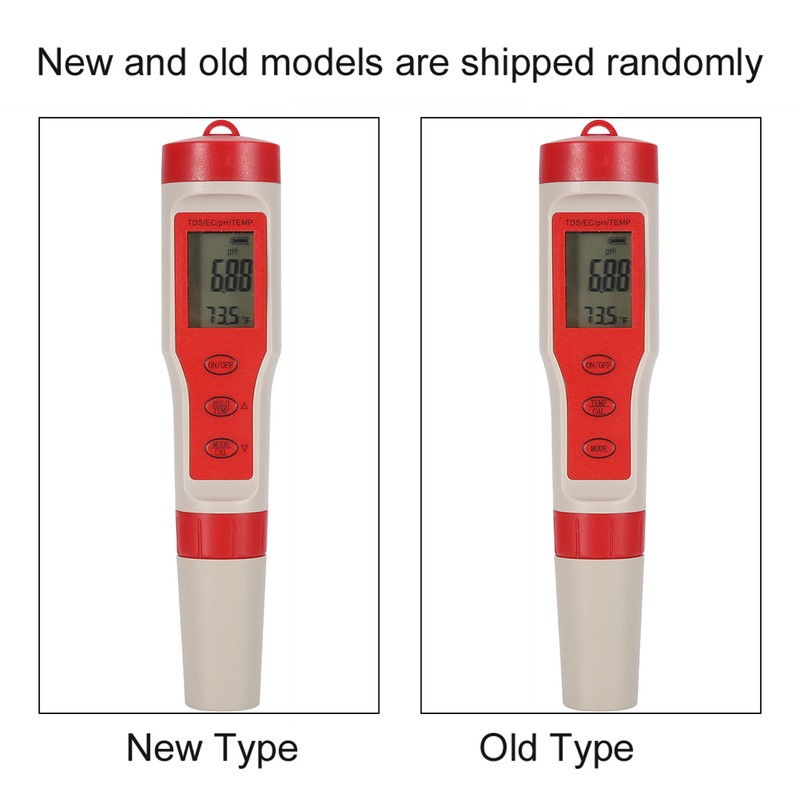 4 in 1 Function pH TDS EC TEMP Digital Water