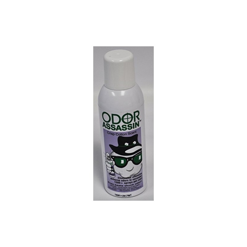 Odor Assassin Odor Eliminator Crisp Cotton Scent