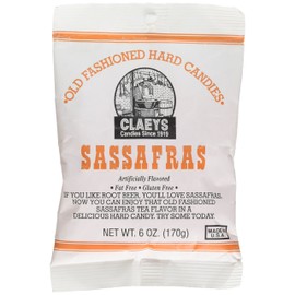 Claey's, Old Fashioned Hard Candy Sassafras, 6 Ounce Bag
