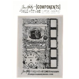 Stampers Anonymous Tim Holtz Cling Rubber Stamp-Photograph
