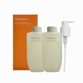 Sulwhasoo 설화수 순행 클렌징 오일 200ml (2개) (AD) Sulwhasoo Gentle Cleansing Oil 200ml (2 pcs) (AD)