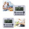 XREXS Digital Kitchen Timer Magnetic Countdown Up Cooking Timer Clock