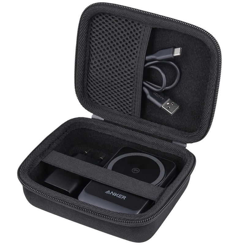 co2CREA Hard Portable Protective Case for Anchor 3-in-1 Wireless Charger,
