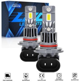 AUIMSOCO For 2011-2019 Toyota Avalon Sedan 4-Door LED Headlight Bright Bulbs Kit W/Fan