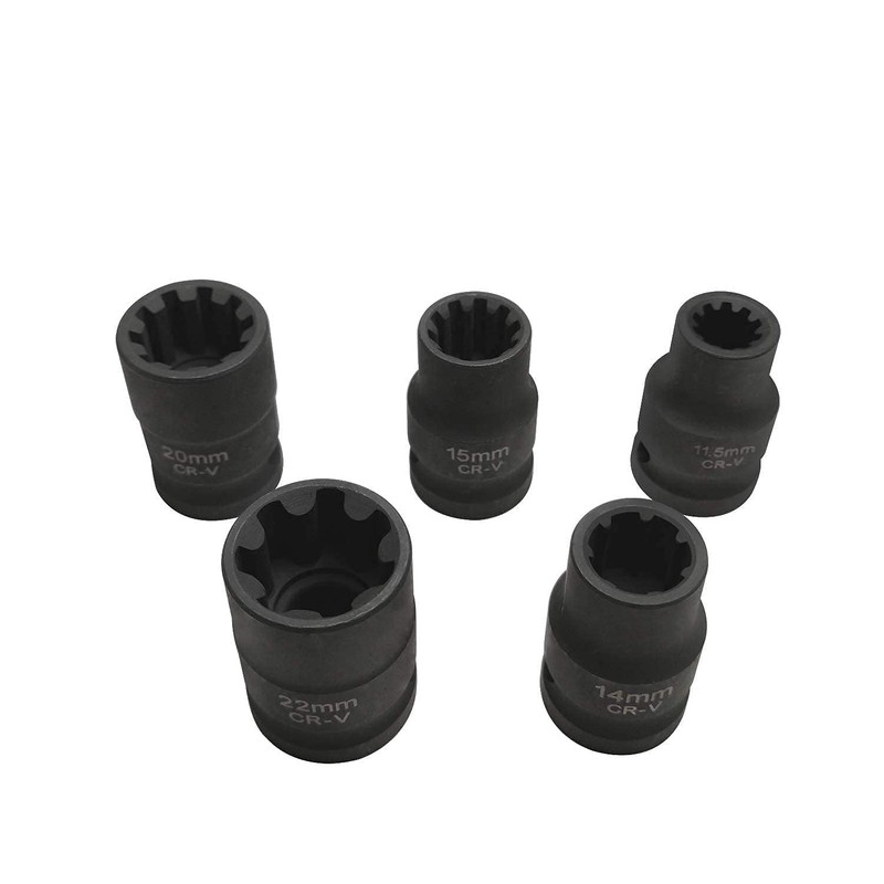 Brake Caliper Socket Set Compatible with VW VAG, 5PCS Caliper