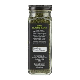 Watkins Gourmet Organic Spice Jar, Cilantro Leaves, 0.63 Ounce Jar, 3-Pack