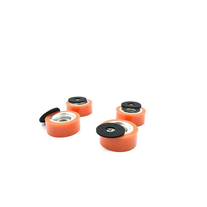 4 x 70298701 Orange Roller Bearings Suitable with Gasket for