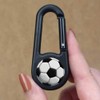 Azeeda 'Football' Compass Keyring (KC00026344)
