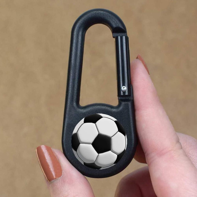 Azeeda 'Football' Compass Keyring (KC00026344)