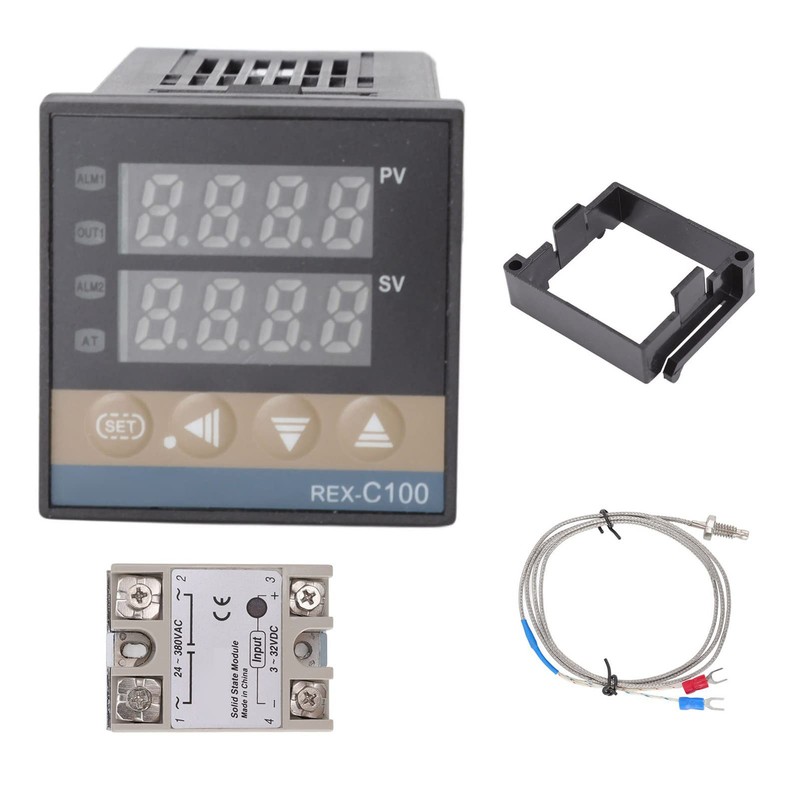 Gugxiom Smart PID Temperature Controller Kit, AC100-240V Digital Display PID