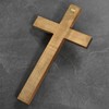 Asterom Hand Carved Crucifix Wall Cross for Home Decor -
