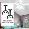 DECHOUS 2pcs Zinc Alloy Ceiling Fan Arms Replacement Fan Support