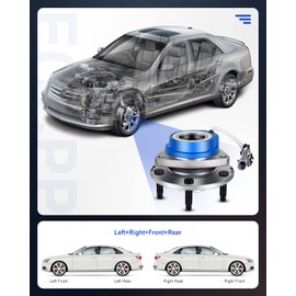 ECCPP New Front Wheel Bearing Hub for Pontiac Bonneville Grand Prix Montana 513121 w/ABS Sensor Driver or Passenger Side