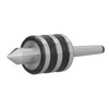 Taper Center Black Embossing Morse Revolving Woodworking Tapered Turn Accessories