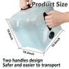 2 Pack Heavy Duty Pool Weight Plastic Sand Bags,Universal Pool