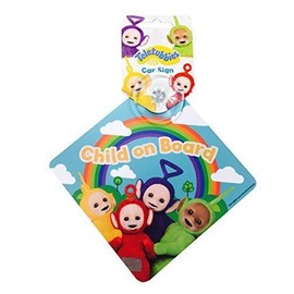 Alligator Child on Board - Teletubbies Car Sign