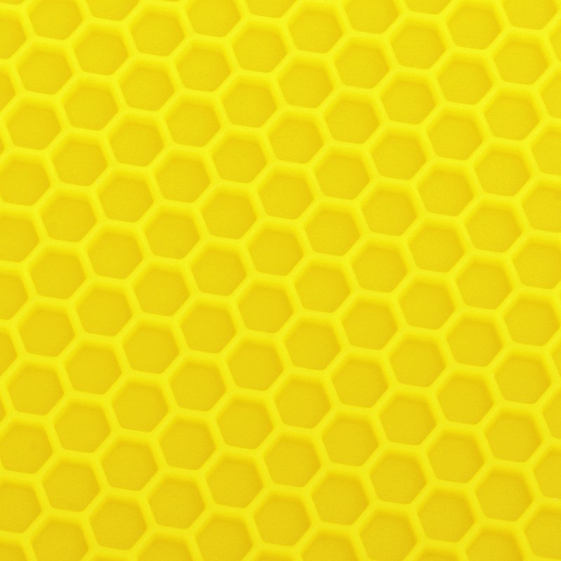 5Pcs Silicone Trivet Mat Square Round Honeycomb Hot Pad Non