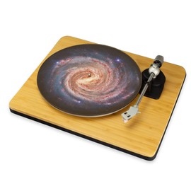 Milky Way Galaxy Record Player Slip Mat Turn Table DJ Slip Mat Scratch Pad (12")