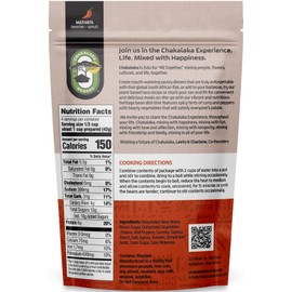 Chakalaka Vegetarian Dried Bean Mix - South African Side Dish with Beans, Vegetables, & Spices – Bold, Strong Flavor, Spicy Heat, Mathata (1 Pk) 6 oz