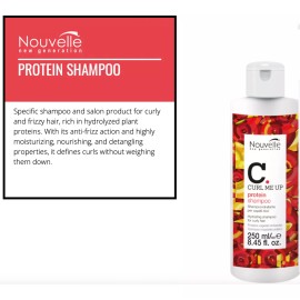 Nouvelle Curl Me Up Rizos Protein Shampoo Hidratante 250ml