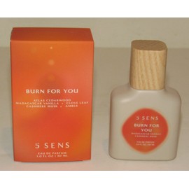 5 SENS Burn For You 5 Sens Eau de Parfum 1 Oz 30 mL Perfume Cedar Vanilla Clove Amber