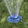Blueberry Blue Metal 8-Pattern Sprinkler