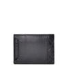 Cuadra Men's Wallet in Genuine Leather Black, B3018RS