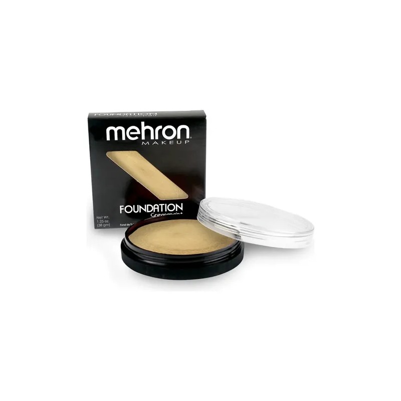 Mehron Greasepaint Foundation Gold- Maquillaje Profesional