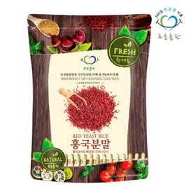Blue Field 푸른들판 국산 발효 홍국쌀 가루 100g 1개 홍국 분말 100% Blue Field Domestic Fermented Red Rice Powder 100g 1 Pack 100% Red Rice Powder