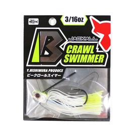 JACKALL(ジャッカル) ラバージグ ビークロールスイマー 3/16oz(5.3g) チャートバックパール ルアー