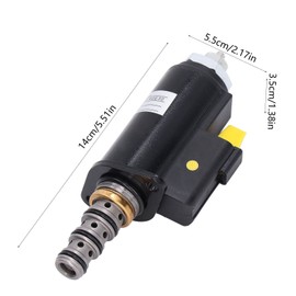 Hydraulic Pump Control Valve, Excavator Solenoid Valve for 320B E320C E320D KDRDE5K 31 40E30 111‑9916