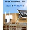HXVIEW 4G LTE Solar Cellular Security Camera Outdoor Wireless, 24/7