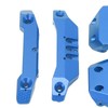 RC 1/18 Bumper Replacement Aluminum Alloy RC Front Rear Bumpers