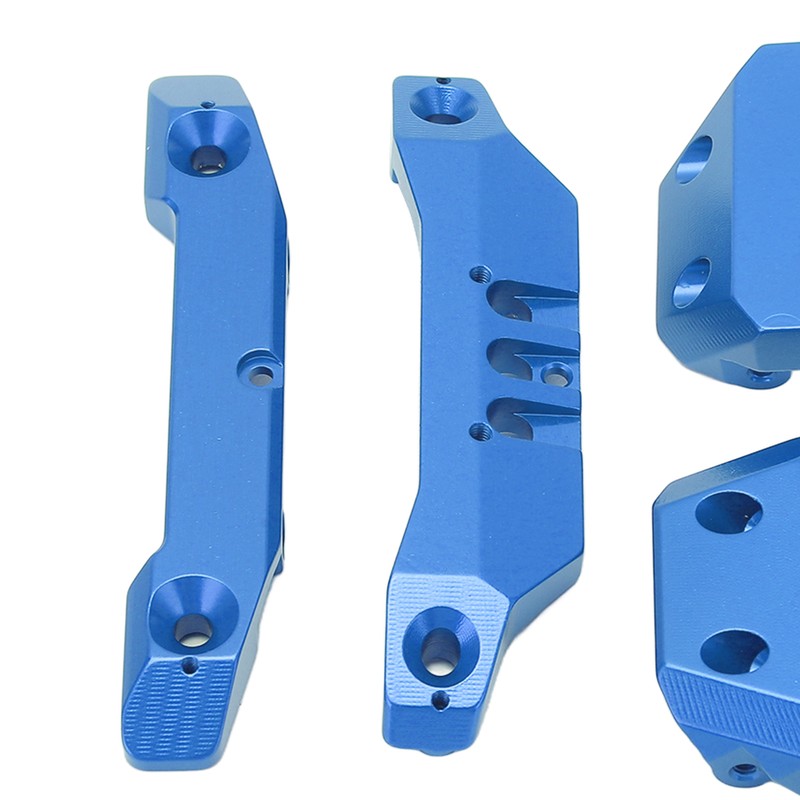 RC 1/18 Bumper Replacement Aluminum Alloy RC Front Rear Bumpers