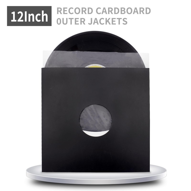 sdroceRyaM 12 inch Record Sleeves Anti-Static LP Jacket Covers with
