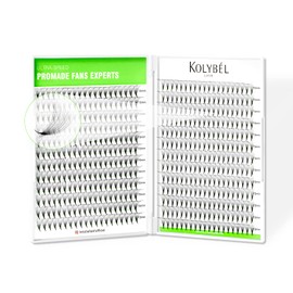 500 Premade Fans Eyelash Extensions 14D 0.03 Thickness 8-15mm Promade Lash Fans C Curl Premade Fans Pointed Thin Base Handmade Mega Volume Premade Lash Extensions Fans (500fans-14D-0.03-C, 8-15mm)