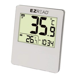 EZ Read Digital Thermometer with Clock 840-1500